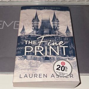 The Fine Print Book by Lauren Asher